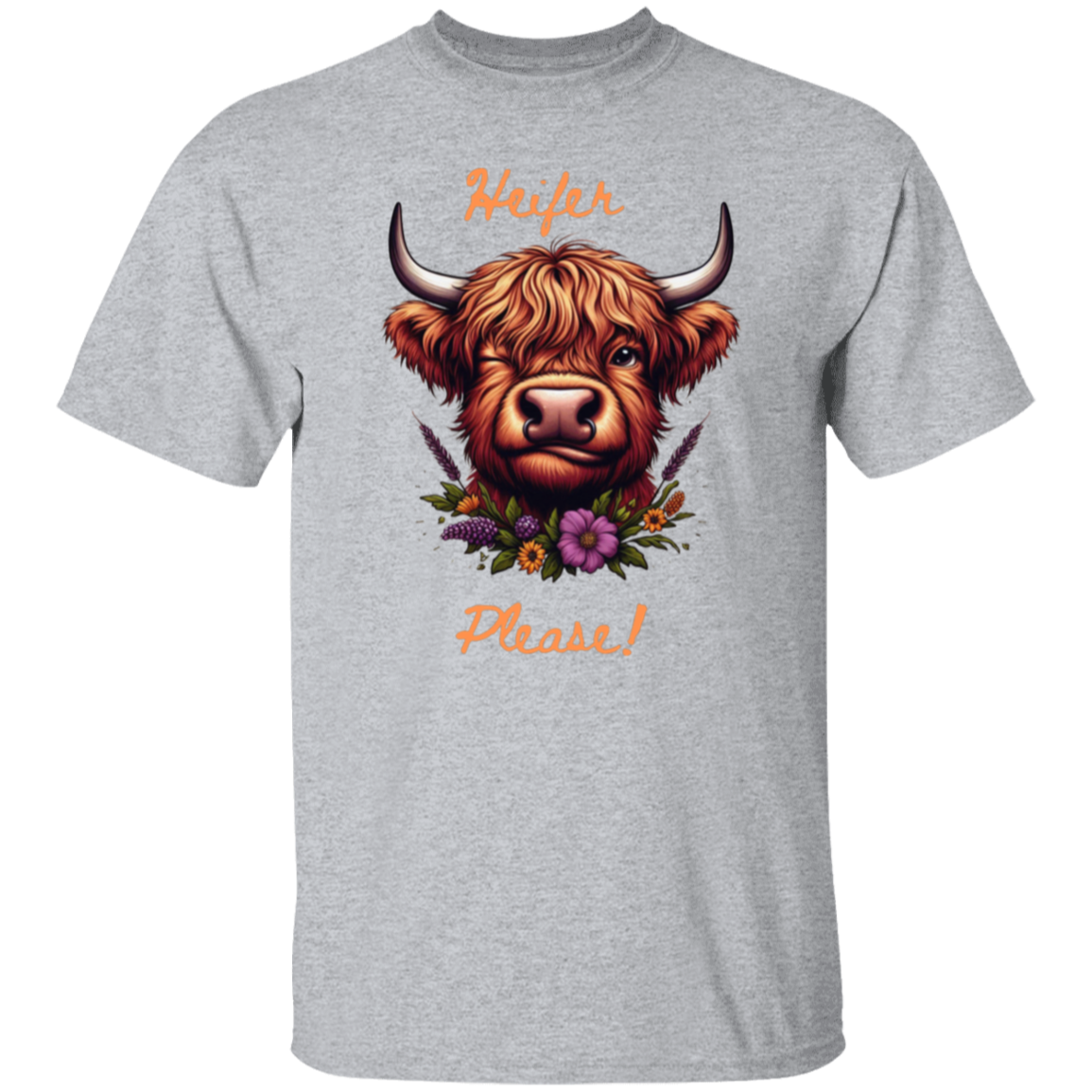 Heifer Please Highland Cow T-Shirt